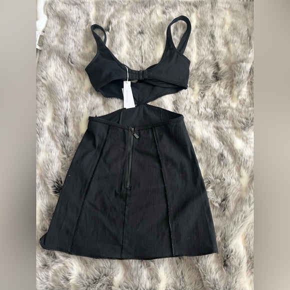 NWT Bydee Black ADRIANA Dress IN ONYX sz small S - Picture 8 of 8